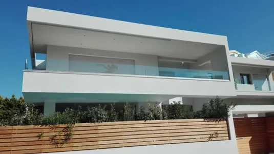 Μαρούσι εξωτερική όψη κατοικίας Ελαιοχρωματισμός εξωτερικής όψης κατοικίας στο Μαρούσι